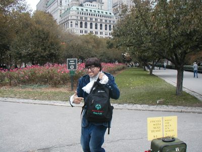 Fake Austin & Tardsie in Central Park